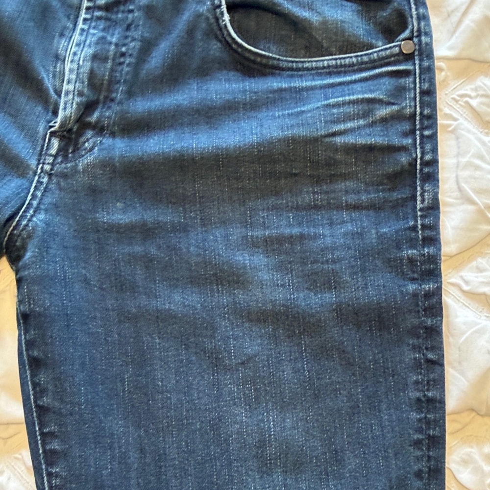 7 For All Mankind Dark Blue Jeans - Picture 4 of 7